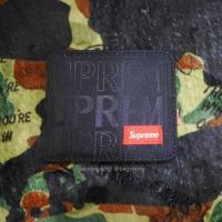 ราคา Sale กระเป๋า สตางค์ Supreme ผ้าลายโลโก้ถักลายทั้งใบหน้าหลัง ช่องใส่เหรียญ กล่อง การ์ด (14780515623)
