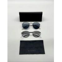 ราคา GAMT แว่นกันแดด 48mm ดำล้วน mirror design circle style uv400 (19411250488)