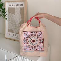 ราคา CRNGW ห่วงโซ่กระเป๋าถือปักลายดอกไม้กระเป๋าโท้ทแบบเชือกผูกปากปลาความจุขนาดใหญ่น่ารัก Ins กระเป๋าถือปักเลื่อมสำหรับผู้หญิงดอกไม้ (20866666841)