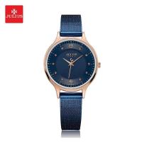 ราคา Julius นาฬิกาข้อมือ แบรนด์เกาหลี แฟชั่นฮิตของแท้ สายสแตนเลส รุ่น JA 1060 (680964466)