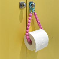 ราคา ลูกปัดสีชมพู ชั้นเก็บกระดาษชำระ (21083875425)