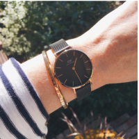 ราคา DANIEL WELLINGTON CLASSIC PETITE MELROSE WATCH DW00100201 นาฬิกาข้อมือผู้หญิง นาฬิกาแบรนด์เนม (21038909461)