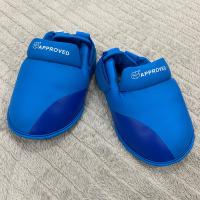 ราคา สนับเท้าคาราเต้ นวมเท้า หลังเทเทเทควันโด เทควันโดยูโด สนับเท้า นวม สนับขา WKF Instep คาราเต้ Karate หลังเท้าเทควันโด รองเท้าฝึกเตะ (17446065802)