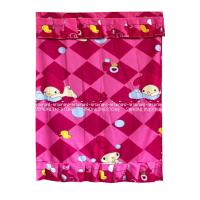 ราคา ผ้าม่าน ม่านหน้าต่าง ผ้าม่าน บานเดี่ยว ลายการ์ตูน ขนาด กว้าง 80cm x ยาว 120cm แถมฟรีเชือกยึดม่าน (11035798663)