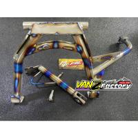 ราคา ขาตั้งคู่ ข้าง น็อตขาตั้ง ชุด3ชิ่น งานสแตนเลสเป่าไทเท ใส่รถ PCX งานสวย ลายสวย (14702399598)