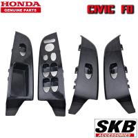 ราคา ฝาครอบสวิตช์กระจกไฟฟ้า CIVIC FD ลายไม้ดำ อะไหล่แท้เบิกศูนย์ ฝาครอบสวิตช์กระจกไฟฟ้า เคลือบลาย สวิตช์กระจกไม้ดำ (12481512949)