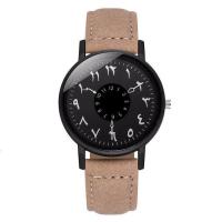 ราคา Women Arabic Numbers Watch Luxury Leather Fashion Creative Turn Dial Quartz Watches Relogio Feminino Quartz Wristwatches AliExpress (14183406675)