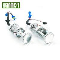 ราคา 12V 35W H4 Bi xenon Lens Car light source H4 HID Bi xenon H4 hid kit hi lo beam 6000K 8000K 4300K H4 headlight Projector lens (10875330902)