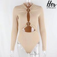 ราคา พร้อมส่ง3สี บอดี้สูทแขนยาว บอดี้สูทซีทรู บอดี้สูทเว้าหลัง เสื้อสายฝอ เสื้อแหวกอก เสื้อเว้าอก ครอปสายฝอ ครอปไหมพรม 3313 (17193265106)