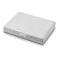 ราคา ที่ใส่บัตรเครดิต RFID นามบัตรสแตนเลสสำหรับผู้หญิงผู้ชายที่เก็บบัตรเครดิตป้องกันการโจรกรรมกระเป๋าเงินใส่บัตร (20058650233)