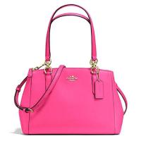 ราคา กระเป๋าถือ COACH แท้ ใบใหญ่ หนังแท้ หนังฟอกแบบกันรอยขีดข่วน ช่องเยอะ มีสายยาว COACH 36637 CHRISTIE CARRYALL IN CROSSGRAIN LEATHER (1699028429)