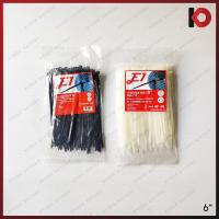 ราคา Cable tie เคเบิ้ลไทร์ เคเบิ้ลไท เข็มขัดรัดสายไฟ สายรัดอเนกประสงค์ สีขาว ดำ ขนาด 4 6 8 10 12 นิ้ว ยี่ห้อ E1 (9833024894)