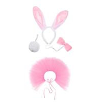 ราคา HATELI กระโปรงไหมพรมที่คาดผมสำหรับสัตว์เลี้ยงมีหูกระต่ายชุดเสื้อผ้าแต่งตัวอีสเตอร์แครอทเครื่องแต่งกายสัตว์เลี้ยงกระต่ายอีสเตอร์ (17943237582)