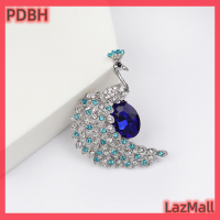 ราคา PDBH เข็มกลัดแฟชั่นรูปนกยูงประดับคริสตัลสำหรับเสื้อผ้าผู้หญิงเสื้อโค้ทเครื่องประดับงานปาร์ตี้ (19897261435)