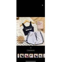 ราคา เซทเสื้อครอป เซทเสื้อกล้าม เสื้อสายฝอ เซทเสื้อกล้ามครอป เสื้อครอป ชุดครอป เซทเดียวได้ถึง2ชิ้น (20974536089)
