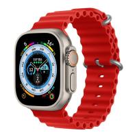 ราคา สายนาฬิกาข้อมือซิลิโคน สําหรับ apple watch ultra 2 49mm Ocean strap silicone bracelet สายแอปเปิ้ลวอช iWatch Serie 9 8 7 6 5 4 3 se 2 สาย 41mm 45mm 44mm 40mm 38MM 42MM band (16579416969)