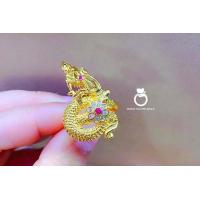 ราคา แหวนพญานาค 0638 แหวนทองเคลือบแก้ว หนัก 1 บาท แหวนทองเคลือบแก้ว แหวนทอง แหวนทองชุบ แหวนทองสวย แหวน (18914533569)