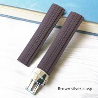 ราคา สายนาฬิกายางซิลิโคน21มม สำหรับ Patek PP Philippe AQUANAUT 5167R 001 5167A สายรัดข้อมือพับได้เครื่องมือฟรี (10187306971)