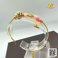 ราคา โต๊ะกังกรุงเทพ กำไลปี่เซียะ ทองแท้ 99 9 น้ำหนัก 0 1 กรัม ลายมงคลแฟชั่นหลายสี (12494301359)