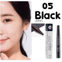 ราคา ดินสอเขียนคิ้ว 4 มิติ เนื้อลิควิด แปรง 4 หัว กันน้ำ ติดทนนาน (14414169977)