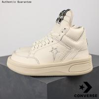 ราคา Rick Owens X Converse Thick Sole High Top Leather Casual Sneakers ของ แท้ รองเท้ากลางแจ้ง รองเท้าผ้าใบ รองเท้า คอนเวิร์ส คลาสสิค ได้ทั้งชายหญิง แฟชั่นสตรีท ระบายอากาศได้ รองเท้าสเก็ตบอร์ด (20780362314