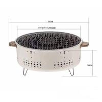 ราคา กะทะหมูกะทะ กะทะปิ้งย่าง กระทะย่างเกาหลี กระทะอลูมิเนียม หม้อเดียวสำหรับสองวัตถุประสงค์ ขนาด 30 cm (21229941937)