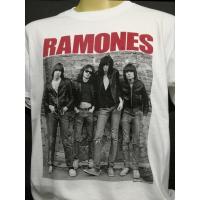 ราคา เสื้อวงนำเข้า RAMONES The Clash s Misfits Punk Rock Anarchy Style Vintage T Shirt จัดส่ง พรีเมี่ยม ผ้า ส่ง (16998553156)