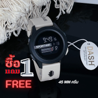 ราคา 1แถม1 นาฬิกาข้อมือดิจิตอล SPORTWEI กันน้ำ แบรนด์แท้ ขนาดหน้าปัด 45 มม พร้อมตั้งเวลาให้ก่อนจัดส่ง (20576988560)