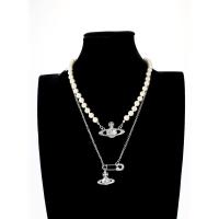 ราคา ใหม่2023 Vivienne Westwood Queen แม่ของ West Saturn สร้อยคอมุก Ouyang Nana หมุดสไตล์เดียวกันจี้ไหปลาร้าโซ่2023สร้อยคอใหม่สินค้าใหม่ (20638982673)