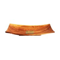 ราคา ถาดขุดไม้มะม่วง สีธรรมชาติ ขนาด กว้าง21cm ยาว41cm (17606034108)