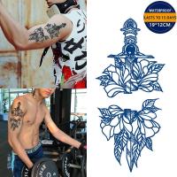 ราคา รอยสักสัก12 19ซม สักติดทนนานถึง15วันสติกเกอร์รอยสักแขนดอกไม้กึ่งถาวรสติกเกอร์รอยสักชั่วคราวกันน้ำติดทนนานสักชั่วคราวรอยสักปลอมสติกเกอร์รอยสักพรีเมี่ยม (16630445169)