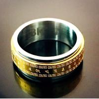 ราคา แหวนหทัยสูตร แหวนหฤทัยสูตร แหวนหัวใจพระสูตร แหวนพระสูตร แหวนมีคาถา แหวนสีทอง แหวนสีเงิน แหวนทิเบต แหวนพระ หมุนได้ SutraRing Buddha Ring (1793938770)