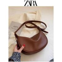 ราคา ZARAˉ กระเป๋าแฟชั่นสะพายไหล่ลำลองสำหรับผู้หญิง2023กระเป๋าสะพายข้างอเนกประสงค์กระเป๋าทรงเกี๊ยวไฮเอนด์กระเป๋าเล็ก UNIQLO MIZUNO FL PG (20682025569)