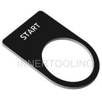 ราคา เนมเพลท Nameplate ติดตู้คอนโทรล พื้นดำ อักษรสีขาว ป้ายติดตู้คอนโทรล ขนาดรูเจาะ 25 mm (10280265811)