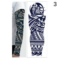 ราคา huguosheng 1แผ่นรอยสักแขนยาวเต็มรูปแบบลายสักลายสำหรับชนเผ่าขนาดใหญ่สติกเกอร์รอยสักลายมังกรเซ็กซี่สำหรับผู้ชาย (19795287585)