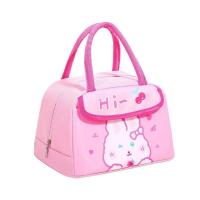 ราคา กระเป๋าฉนวนกันความร้อนทรงสี่เหลี่ยมคางหมูกระเป๋าใส่อาหารความจุขนาดใหญ่แบบพกพาได้ใส่อาหารนักเรียนเบนโตะฉนวนกันความร้อน (21171024027)