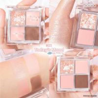 ราคา Odbo Todays Mood Eye Palette OD2018 อายแชโดว์ ทาตา 4 สี (20809163808)