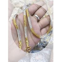 ราคา สร้อยคอสองกษัตริย์หนัก1บาท ลายสี่เสา ใส่สวย ใส่ออกงาน ใส่แขวนพระ (9553659712)