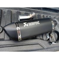 ราคา ชุดท่อสลิปออน KAWASAKI Ninja400 Z400 แสตนเลสเกรด 304 อย่างดีสวมปลายท่อแต่งขนาด 2 นิ้ว 51 มม AK18 นิ้วใบอ้วนสีดำด้าน (8432601641)