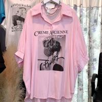 ราคา เสื้อเชิ้ต ผ้าชีฟอง แขนยาว คอปก ทรงหลวม สไตล์เกาหลี เสื้อผ้า (21012898683)