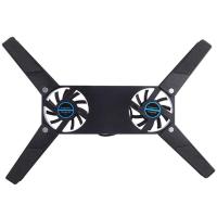 ราคา พัดลมโน๊ตบุ๊ค พัดลมระบายความร้อนโน๊ตบุ๊ค แบบพกพา พับเก็บได้ พัดลมUSB Cooling Pad 7 15นิ้ว B23 (5204662764)