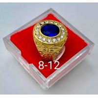 ราคา แหวนทอง 18K พลอยไพลินสีน้ำเงินล้อมเพชร สวยสดใส ไม่ลอกไม่ดำ ใช้ได้นานเป็นปี รับประกันคุณภาพ ใส่แล้วร่ำรวยๆ (21184187719)