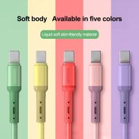 ราคา Liquid Data สายชาร์จ Micro USB Type C IPHONE สายชาร์จเร็ว 3A ชาร์จเร็ว สายชุบซิลิโคน Fast Charging Cable รองรับ รุ่น OPPO VIVO Huawei XiaomiMeizu Samsung และโทรศัพท์มือถืออื่น (15650474834)
