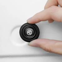 ราคา 4 ชิ้น MG รถแผ่นกันกระแทกประตูสติ๊กเกอร์ฝากระโปรงห้องเครื่องซิลิโคนกันเสียงแผ่นยางรถ (20818324080)