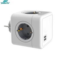 ราคา ลูกบาศก์เต้ารับหม้อแปลงไฟ16 A 3680 W แท่นชาร์จซ็อคเก็ต PowerCube (21209178271)