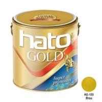 ราคา สีทองอะคริลิค HATO รุ่น AG123 ขนาด 1 4 ปอนด์ สีทอง (15946670568)