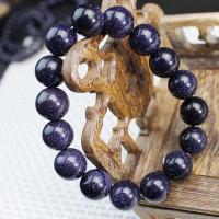 ราคา ธรรมชาติที่สวยหรูสีฟ้าทรายหินสร้อยข้อมือทรายสีฟ้าลูกปัดพระพุทธเจ้าสร้อยข้อมืออธิษฐานหินกล้วยไม้หิน (11442504334)