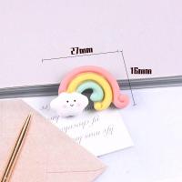 ราคา MEET U 1 ชิ้น ถุง มงกุฎสายรุ้ง อุปกรณ์ DIY เรซิ่น การ์ตูนน่ารัก แพคเกจวัสดุกาวครีม 3Dสามมิติสต DIYวัสดุทำมือ อุปกรณ์เสริม เคสโทรศัพท์ ตกแต่งเล็บ (13161114876)