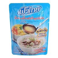ราคา น้ำก๋วยเตี๋ยวสำเร็จรูปเข้มข้น ตราฟ้าไทย มีหลายรส ถุง (17815727974)