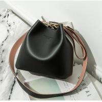 ราคา กระเป๋าถือสำหรับเดินทางไปทำงานผู้หญิงกระเป๋าสตรีทรงถังใหม่ฤดูร้อนของขวัญกระเป๋าสะพายสีตัดกันสำหรับผู้หญิงกระเป๋าถือสะพายพาดลำตัวลำลองเดินทางไปทำงาน (19330333440)